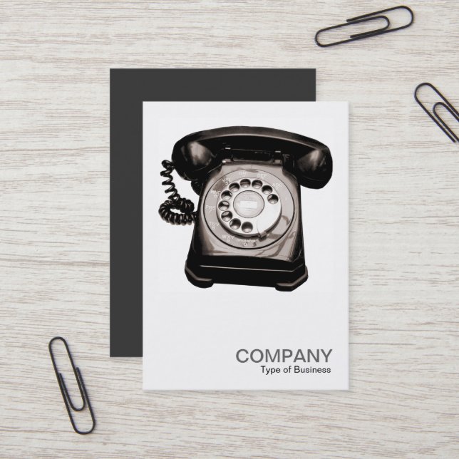 Kvadrera gammalt foto 0123 - ringa II Visitkort (Fram/Back In Situ)