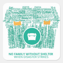 kvadrera klistermärken