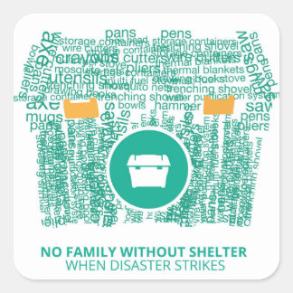 kvadrera klistermärken