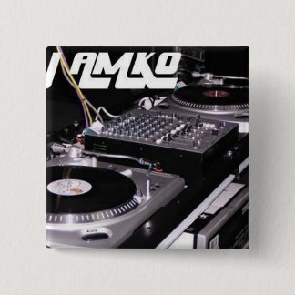 Kvadrera knäppas knapp