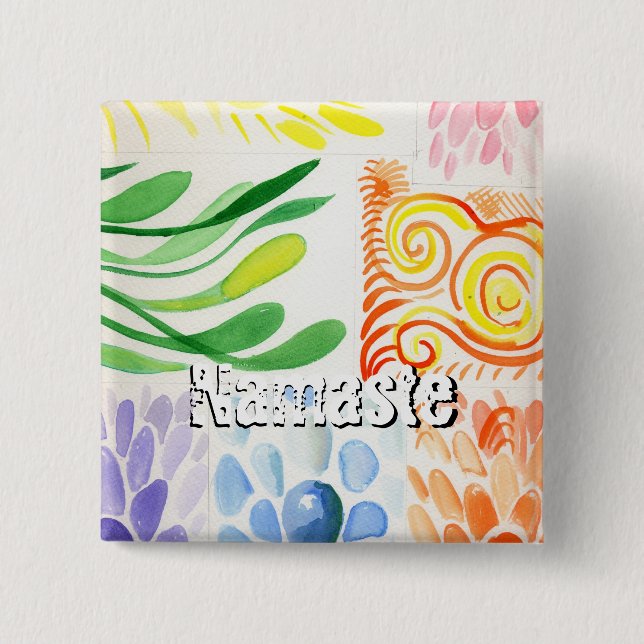 Kvadrera knäppas knapp (Framsida)