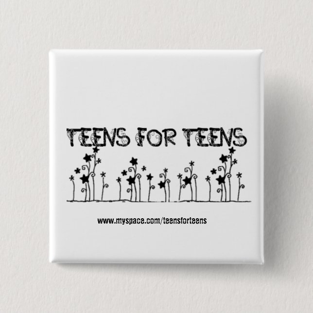 Kvadrera knäppas - skräddarsy knapp (Framsida)