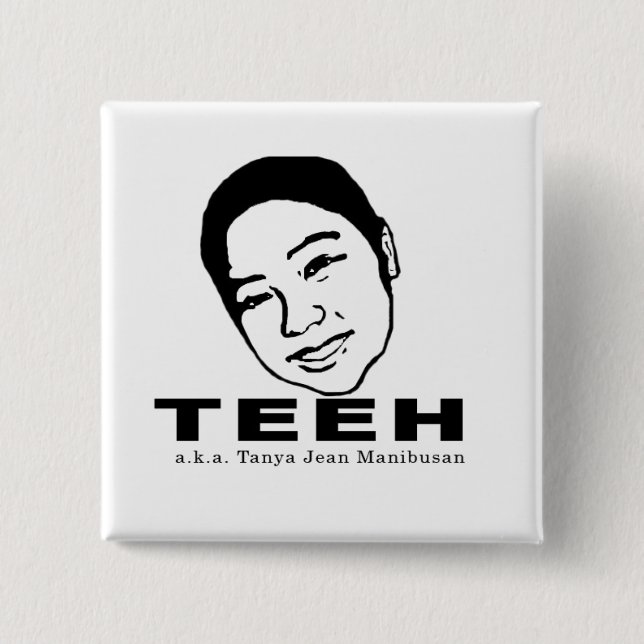 Kvadrera knäppas - skräddarsy knapp (Framsida)