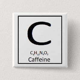 Kvadrera koffeinet knäppas, 2 in knapp