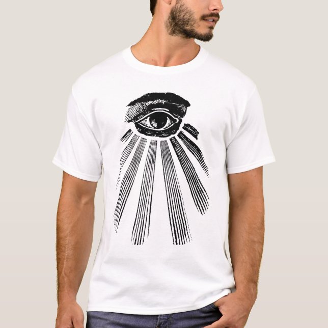 kvadrera och commpass, freemason 1, masonic t-shirt (Framsida)