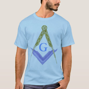 Kvadrera och omringa med allt seende öga tee shirt