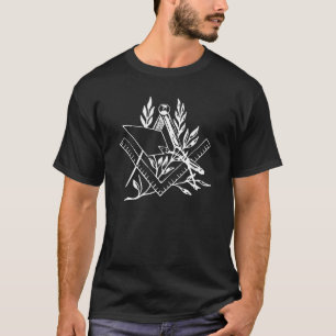 Kvadrera och omringa med trowelen tee shirt