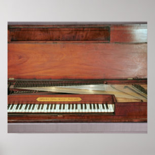 Kvadrera pianot, 1767 (fotoet) poster