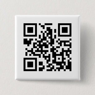 Kvadrera QR kodifierar knäppas Knapp
