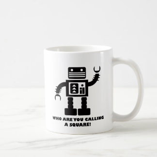 Kvadrera robotmuggen kaffemugg