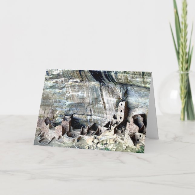 Kvadrera tornMesa Verde Kort (Framsida)