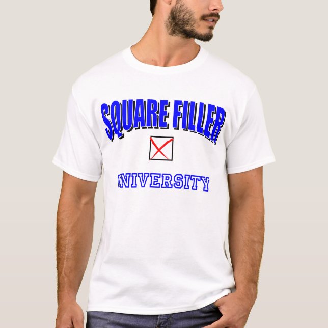 Kvadrera utfyllnadsgodsU-Luft styrka T-shirt (Framsida)