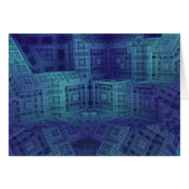 (Kvadrerade) Madness^, Hälsningskort (Framsidan Horizontal)