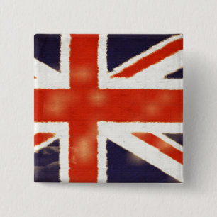 Kvadrerar den fackliga jacken för den brittiska knapp
