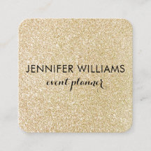 Kvadrerar den guld- glitterlooken för den Glam