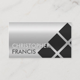 Kvadrerar det reflekterande lutningkortet för visitkort