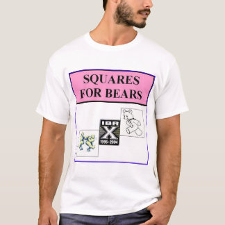 kvadrerar för björnar tröja