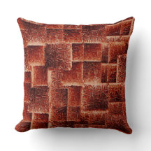 Kvadroner med mörk och ljusröd vägg struktur