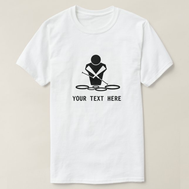 KVADS - TENORTER - KVINTER - DRUMLIN T SHIRT (Design framsida)