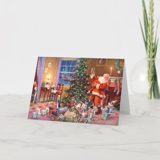 KVÄGEN FÖRE CHRISTMAS HELGKORT (Framsida)