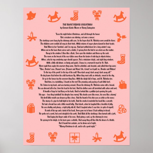 KVÄGEN INNAN CHRISTMAS Poster (Framsidan)