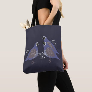 kvail Allover Tote Bag Tygkasse