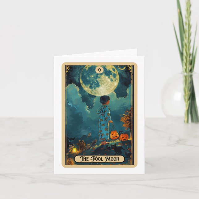 Kvak Jag Menar Boo Anka Bus eller Buss Ljus Hallow Kort (Framsida)