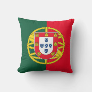 Kvalitet på portugisiska flagga kudde