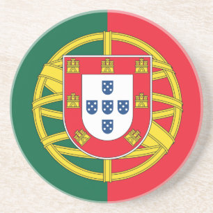 Kvalitet på portugisiska flagga underlägg sandsten