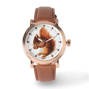 KVALITETEN MED NÖT ARMBANDSUR
