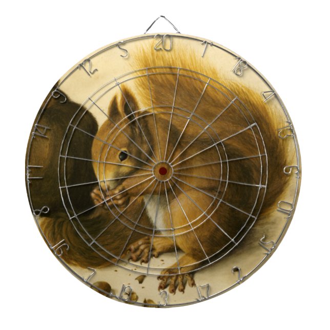 KVALITETEN MED NÖT DARTTAVLA (Framsidan)