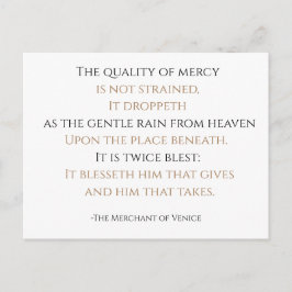 Kvaliteten på mercy vykort