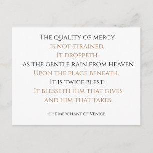 Kvaliteten på mercy vykort