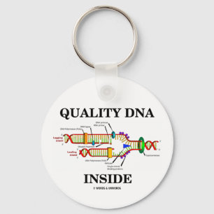 Kvalitets- DNA-insida (DNA-replicationen) Nyckelring