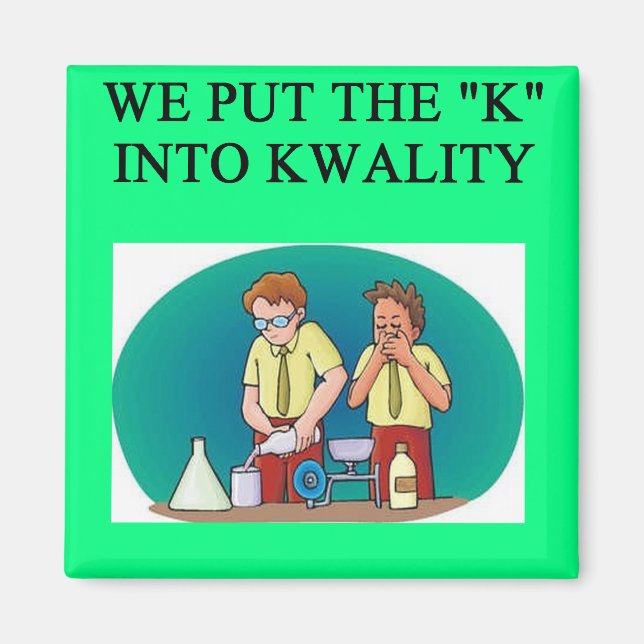 KVALITETSARBETSKAP MAGNET (Framsidan)