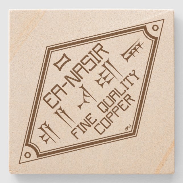 Kvalitetskoppel av Ea-Nasir-Bra Underlägg (Framsidan)