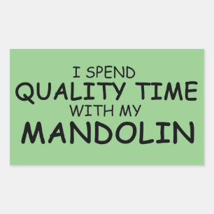 Kvalitetstid Mandolin Rektangulärt märke