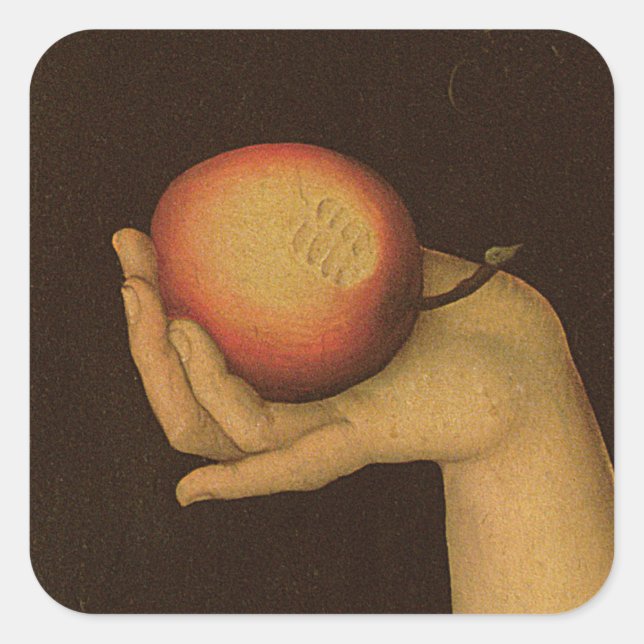 Kväll, 1528 fyrkantigt klistermärke (Framsida)