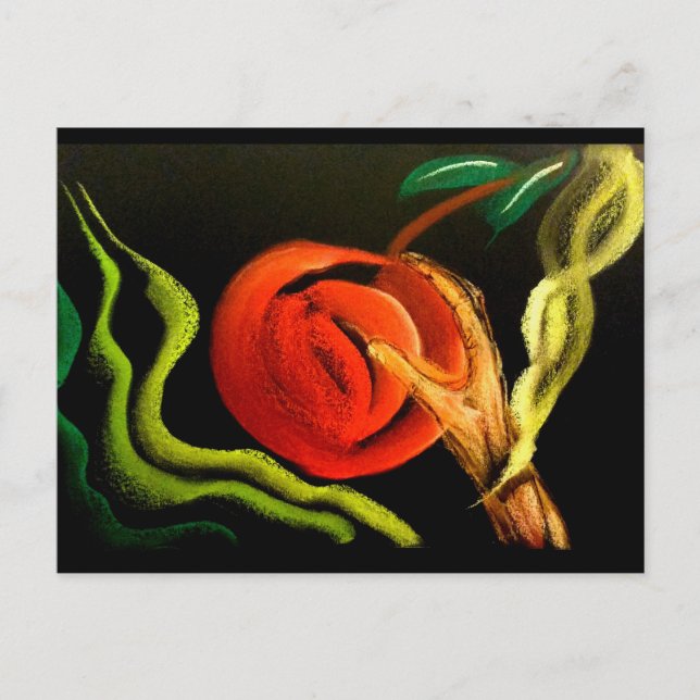 Kväll apple vykort (Framsida)