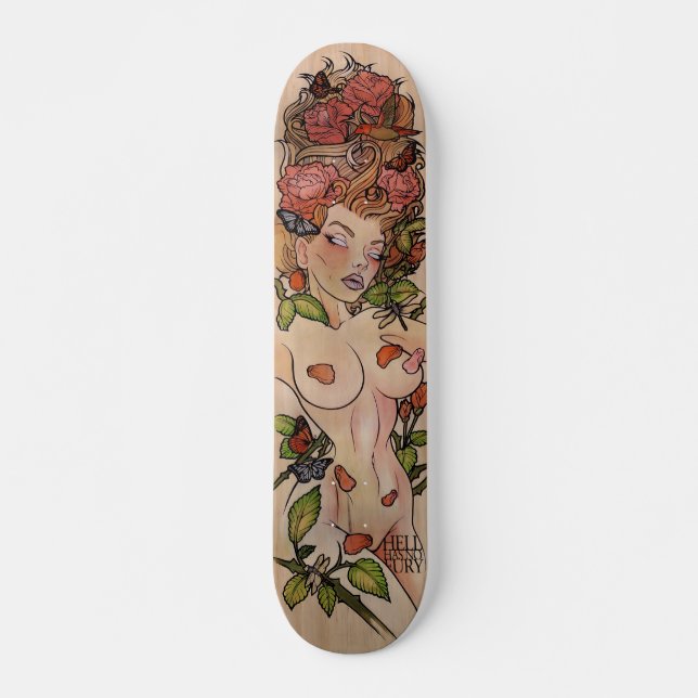 Kväll av Eden Skateboard Bräda 21,5 Cm (Framsida)