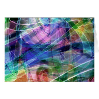 Kväll av krig hälsningskort