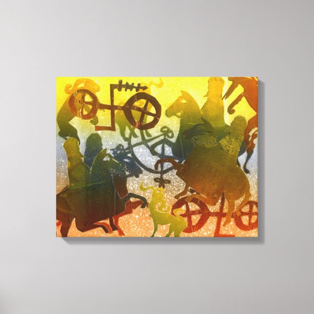 Kväll Canvastryck (Framsida)