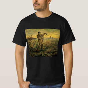 Kväll - Dagens slut av Vincent van Gogh T Shirt