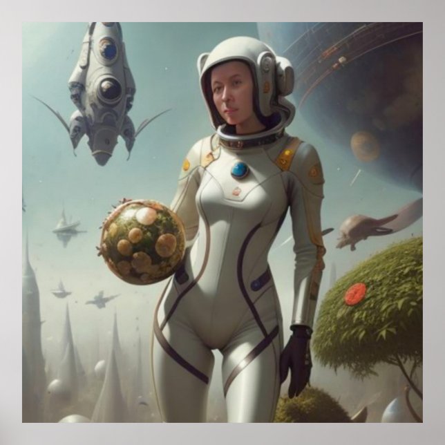 KVÄLL I RYMDEN 2 POSTER (Framsidan)