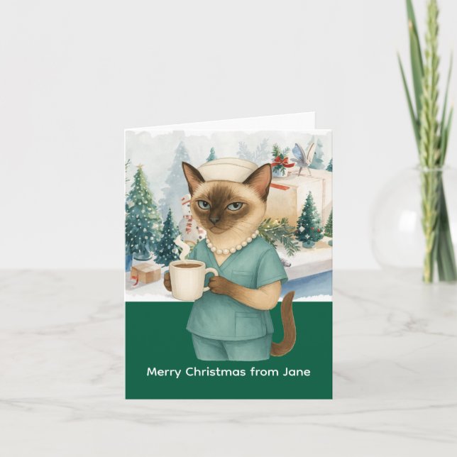 Kväll jultid i ställe kort (Framsida)