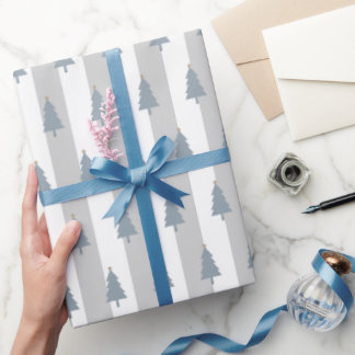 Kväll och Sofie Grått Julgräddningstjänst Presentpapper