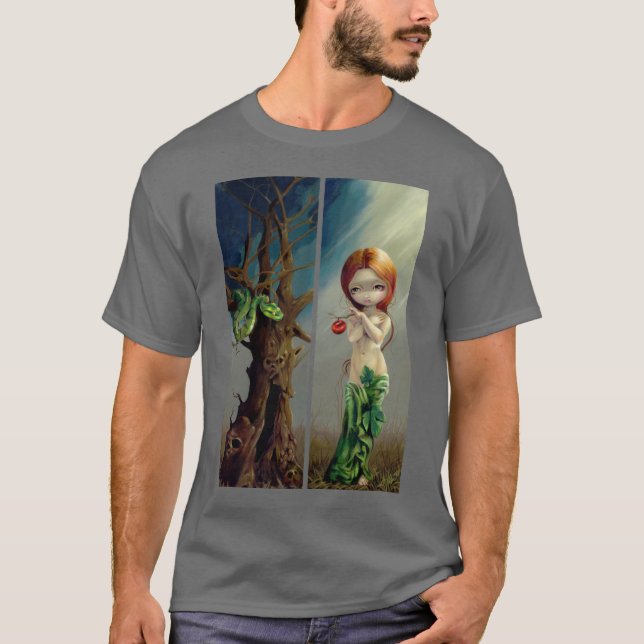 Kväll och träd av den gotiska t-shirt (Framsida)