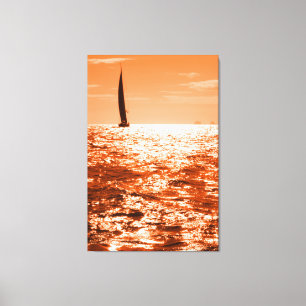 KVÄLL SAIL 32x48 Canvastryck