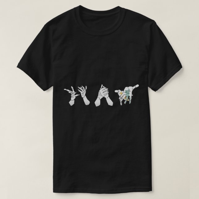 KVÄLL SINGER KVÄLL JAPANESE E VE OUTSIDER HÄNDER K T SHIRT (Design framsida)