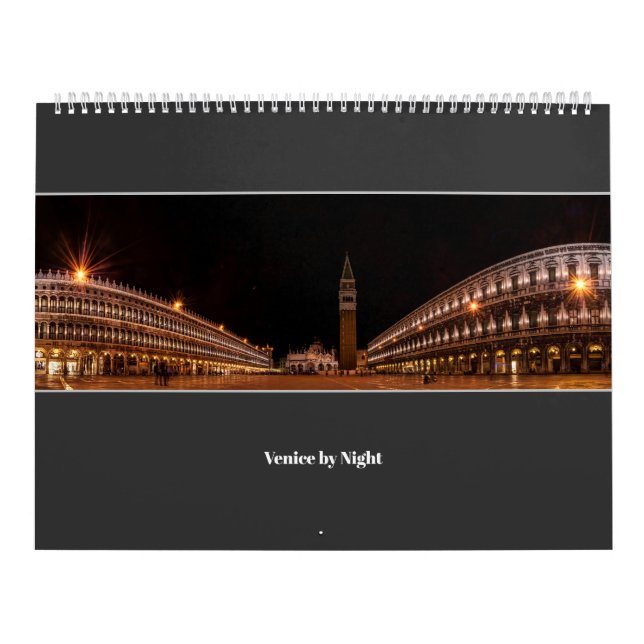 KVÄLL Veniceat Night , Italien, Europe Calendar Kalender (Omslag)